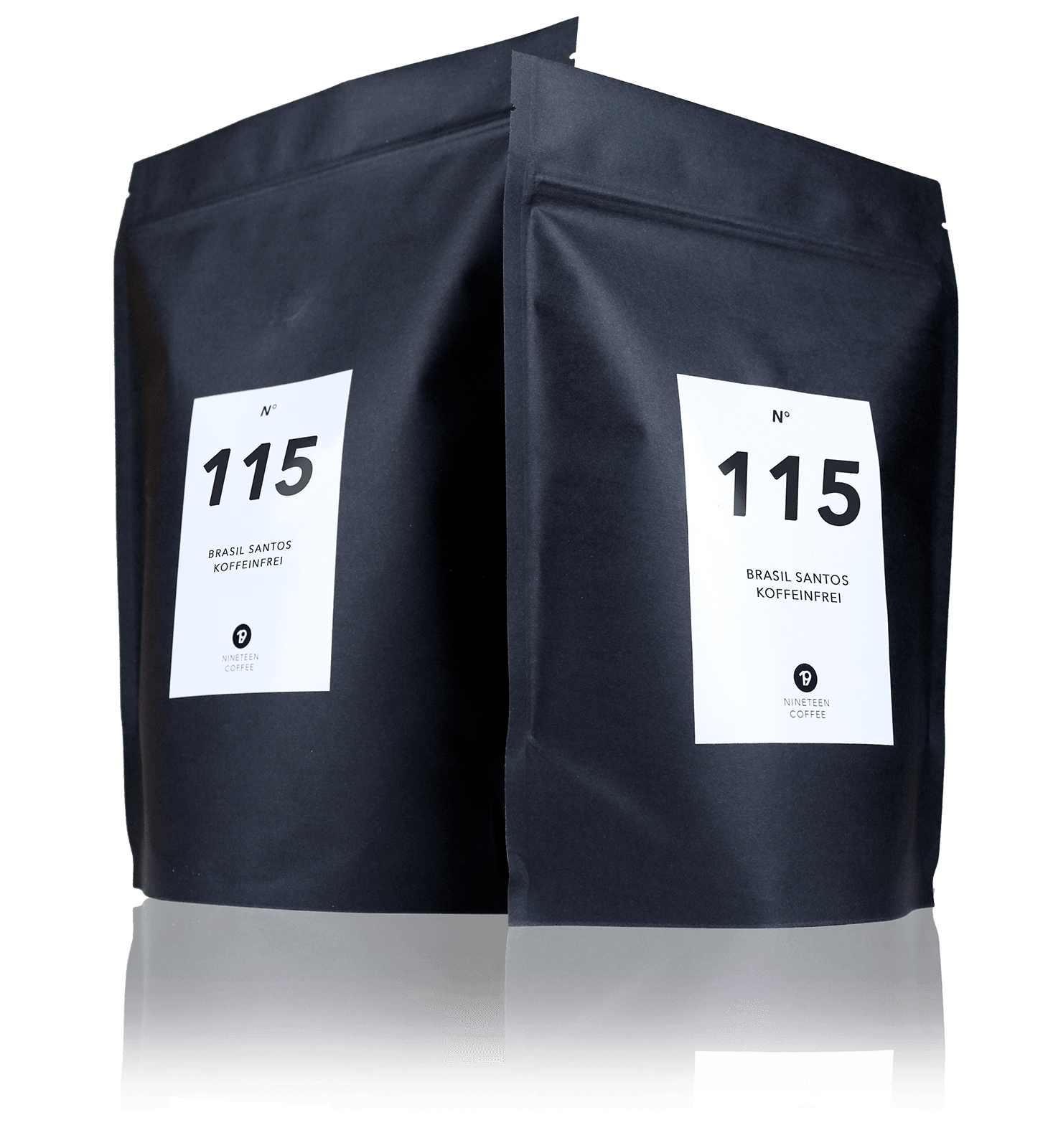 Kaffeeverpackung in der Drehung