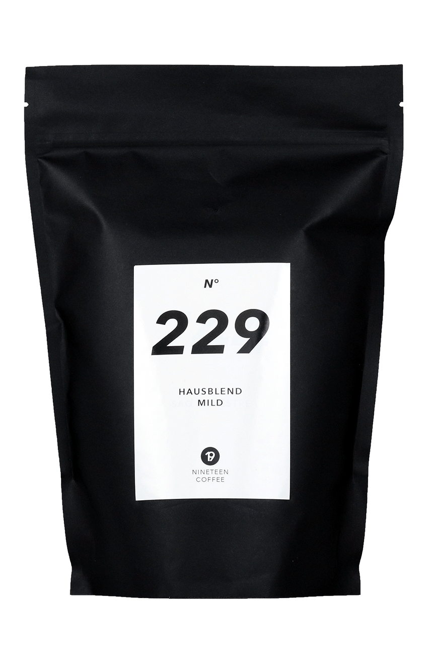 Kaffeeverpackung in der Drehung