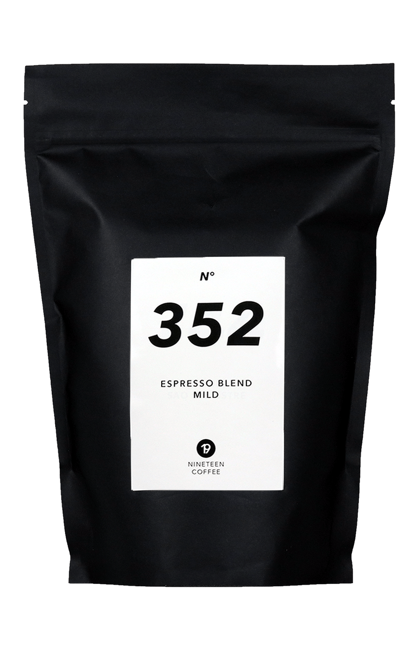 Kaffeeverpackung in der Drehung