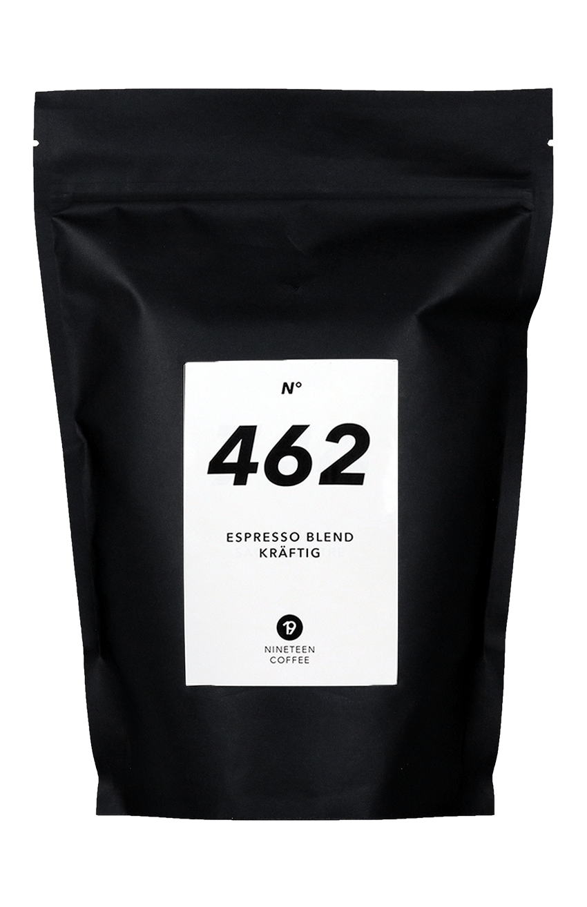 Kaffeeverpackung in der Drehung