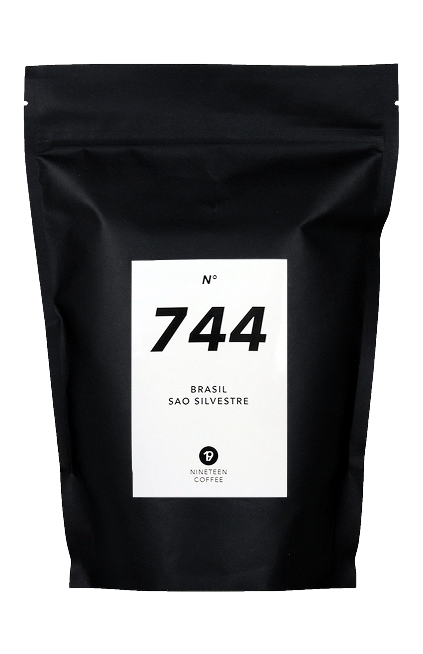 Kaffeeverpackung in der Drehung