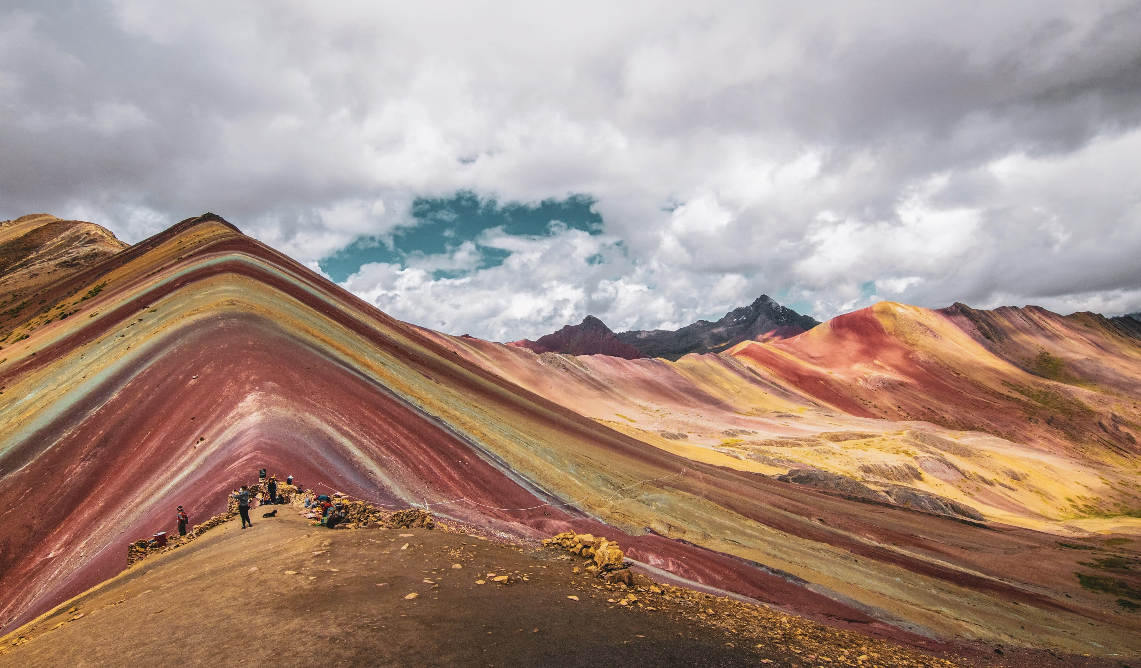 Die Landschaft von Peru