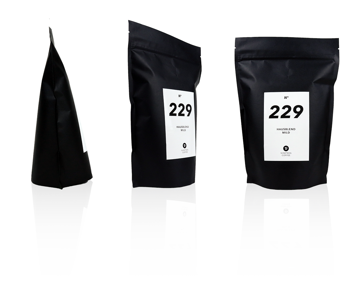 Nineteen Coffee Produktverpackung